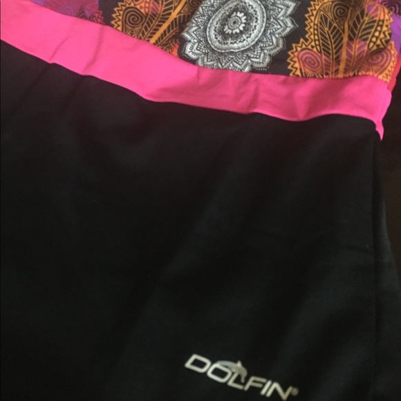 Dolfin Aquashape moderate scoop back color block - Picture 2 of 7